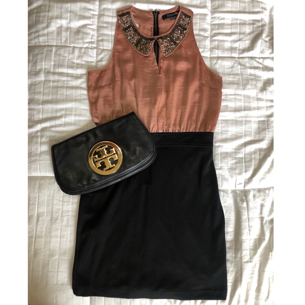 Forever 21, size S beaded-collared dress